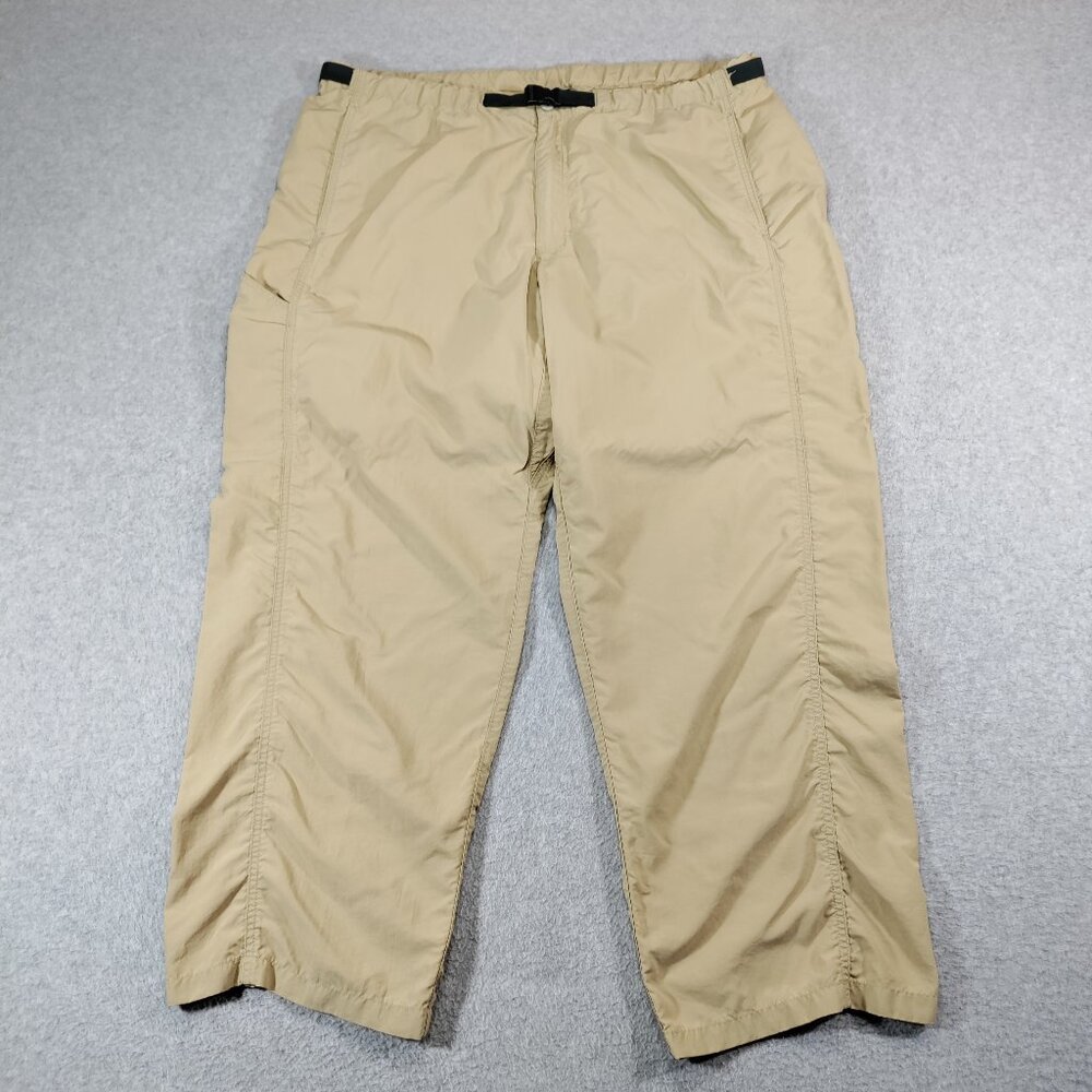 Patagonia Pants Mens XL (38) Beige Gi II Belted Lightweight Nylon